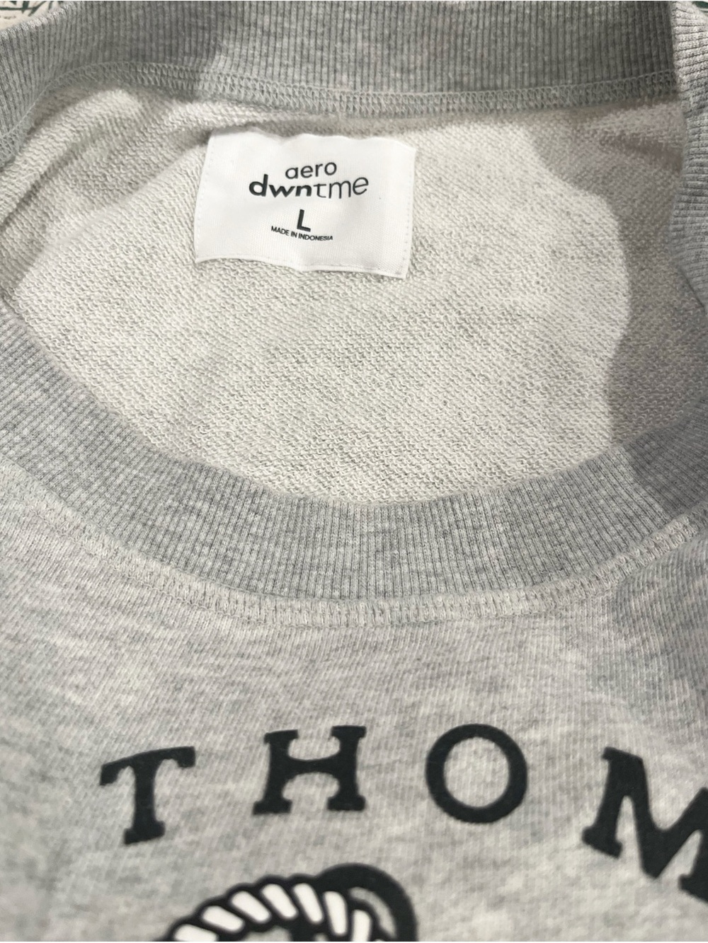 Aeropostale Aero Dwntme St Thomas Nautical Beachy Cropped Sweatshirt Size Large - Picture 6 of 8
